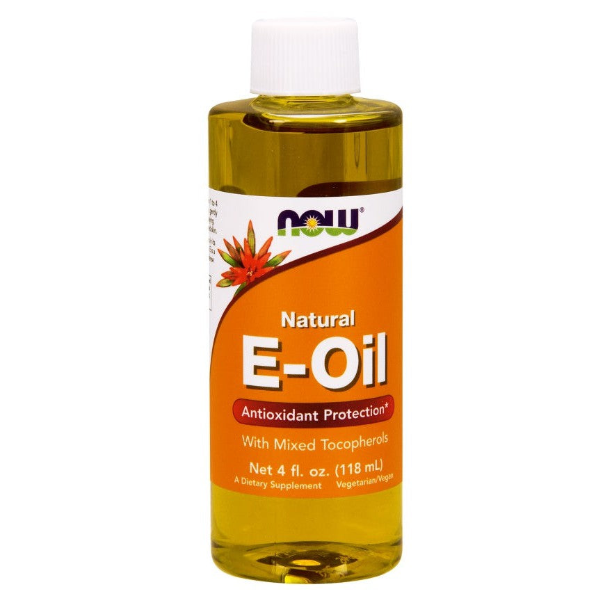 NOW Foods Vitamin E Natural Liquid - 118 ml.