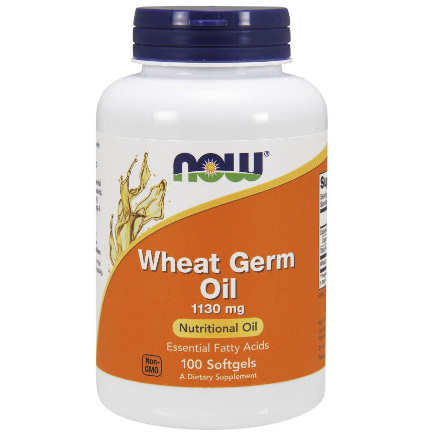 NOW Foods Wheat Germ Oil, 1130mg - 100 softgel