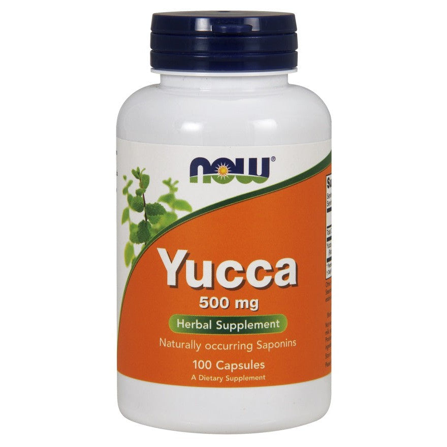 NOW Foods Yucca, 500mg - 100 capsules