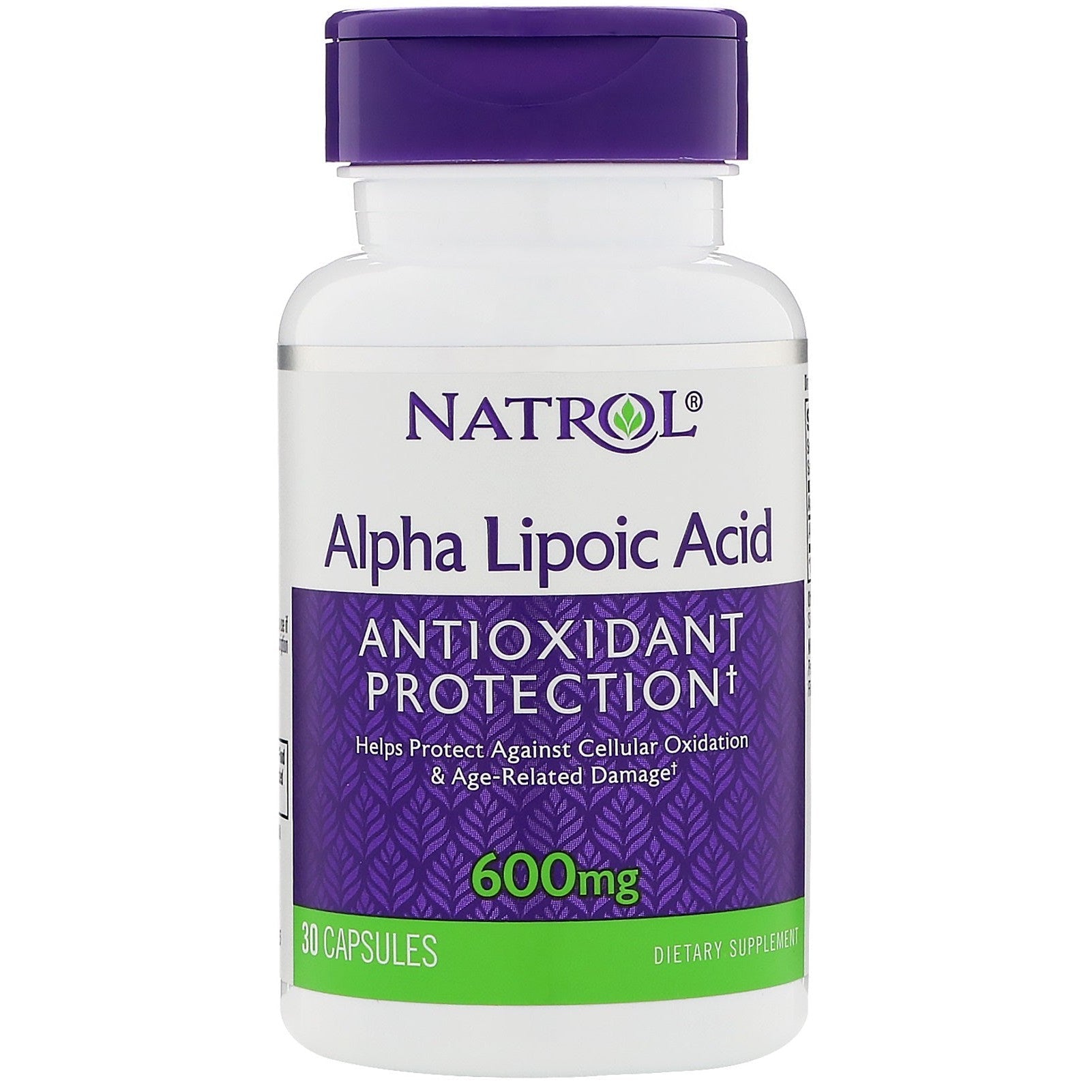 Natrol Alpha Lipoic Acid, 600mg - 30 caps