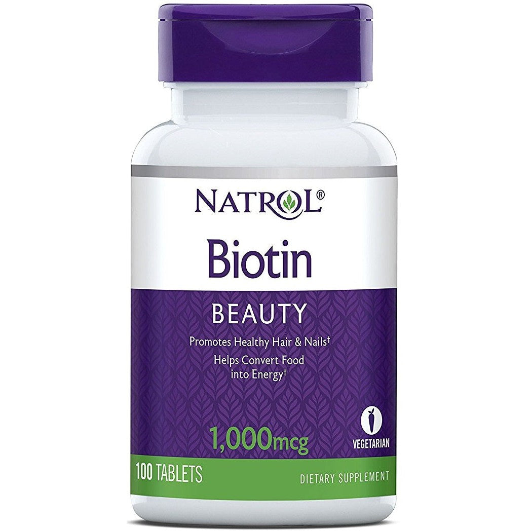 Natrol Biotin, 1000mcg - 100 tabs
