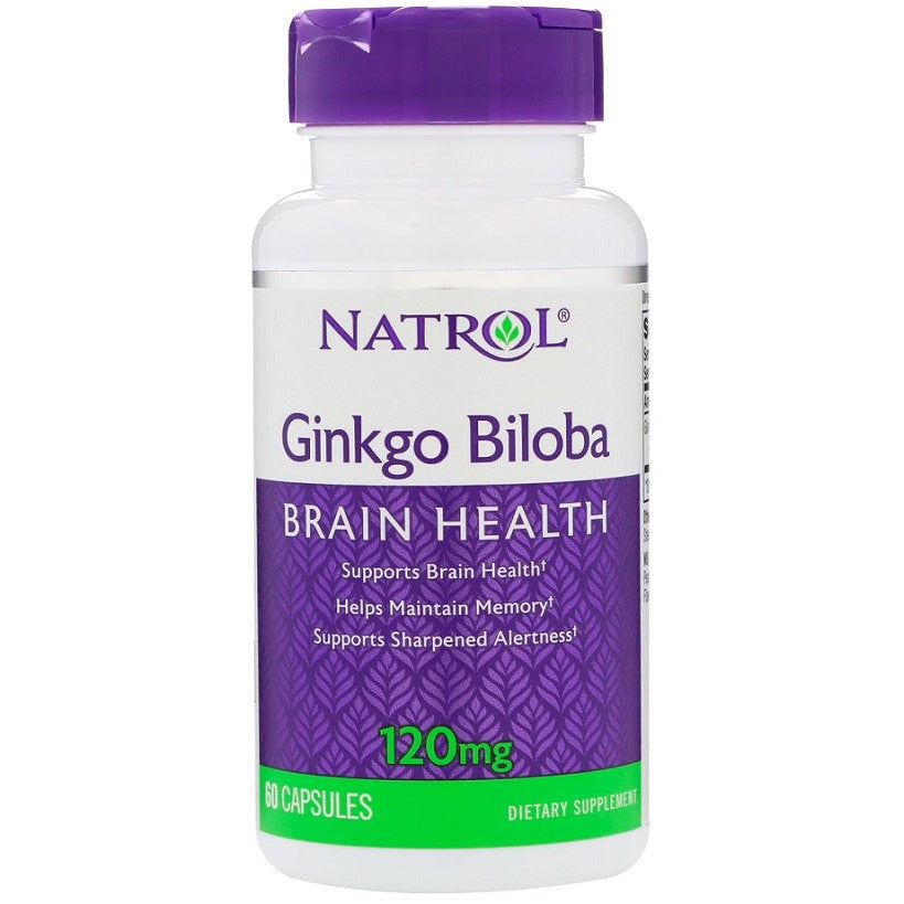 Natrol Ginkgo Biloba, 120mg - 60 caps