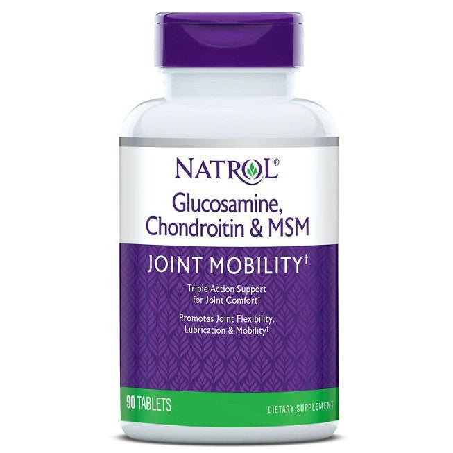 Natrol Glucosamine Chondroitin & MSM - 90 tabs