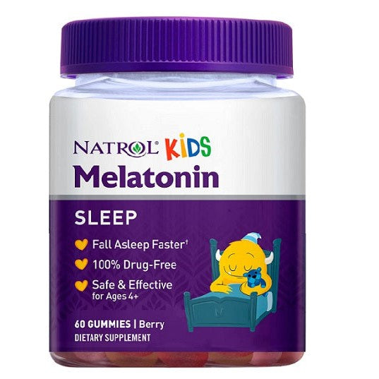 Natrol Kids Melatonin, Berry - 60 gummies