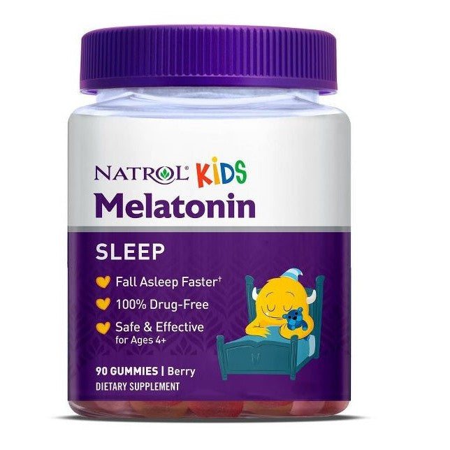 Natrol Kids Melatonin, Berry - 90 gummies