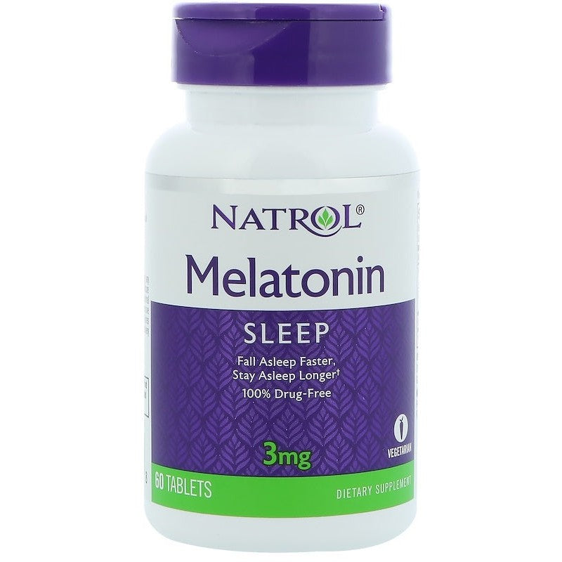 Natrol Melatonin, 3mg - 60 tabs