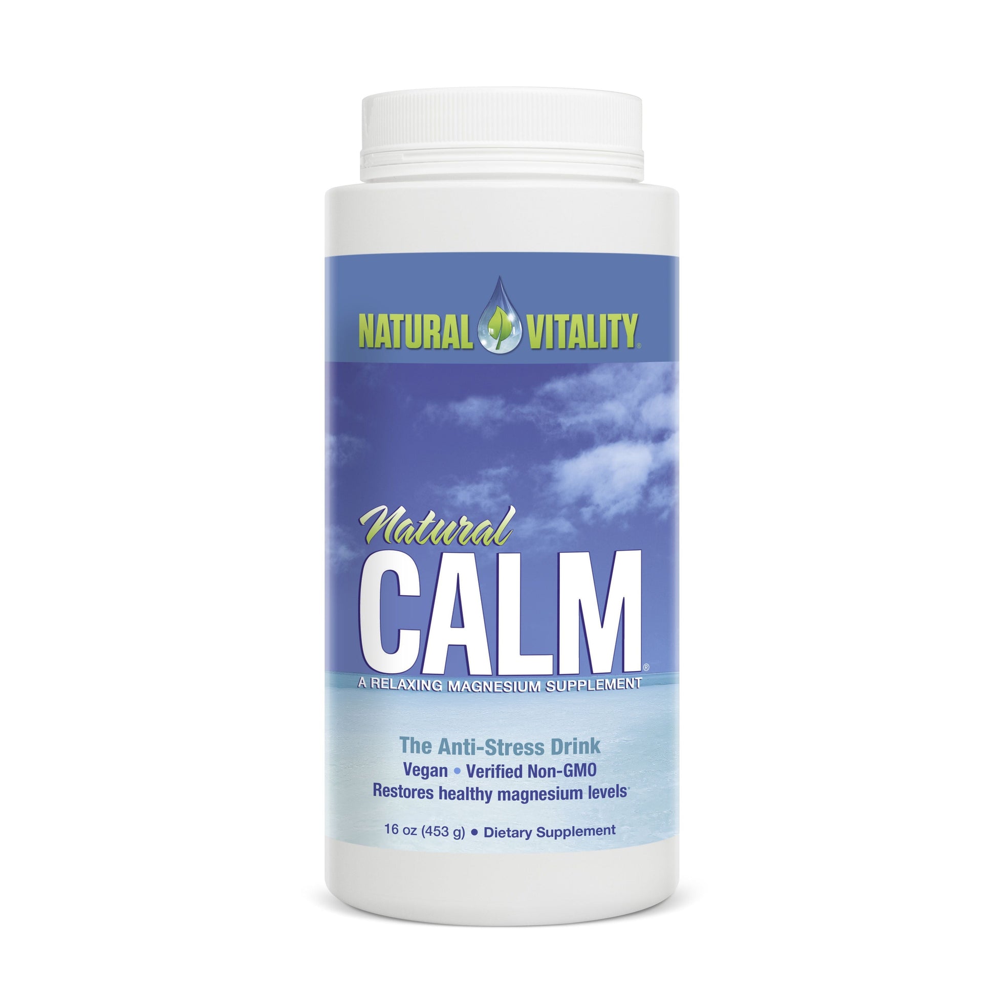 Natural Vitality Natural Calm, Unflavored - 453g
