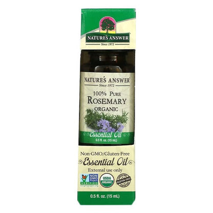 Nature's Answer 100% Pure Rosemary Essential Oil - 15 ml.