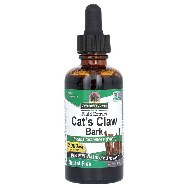 Nature's Answer Cat's Claw Bark, 2000mg - 60 ml.
