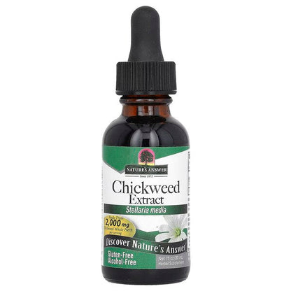 Nature's Answer Chickweed Extract - 30 ml.