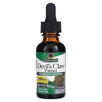 Nature's Answer Devil's Claw Extract, 1000mg - 30 ml.