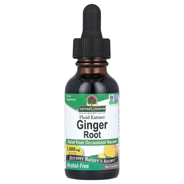 Nature's Answer Ginger Root, 1000mg - 30 ml.