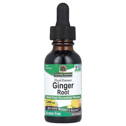 Nature's Answer Ginger Root, 1000mg - 30 ml.