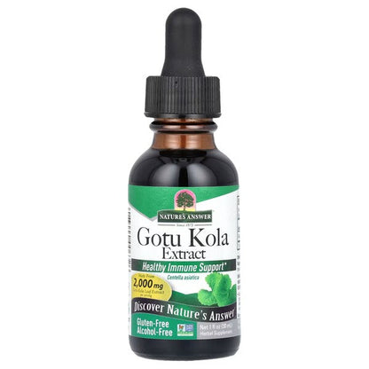 Nature's Answer Gotu Kola Extract - 30 ml.