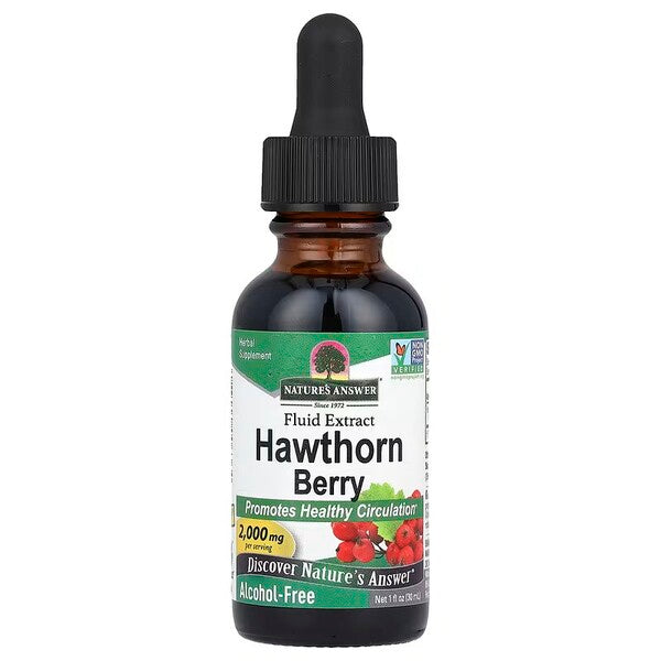 Nature's Answer Hawthorn Berry, 2000mg - 30 ml.