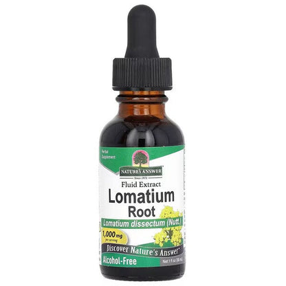 Nature's Answer Lomatium Root, 1000mg - 30 ml.