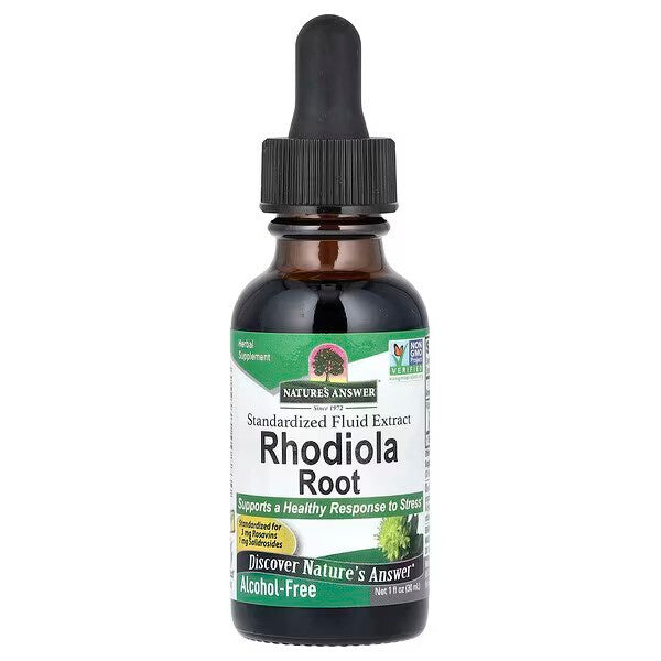 Nature's Answer Rhodiola Root, 1000mg - 30 ml.