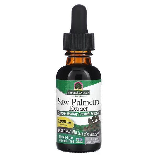 Nature's Answer Saw Palmetto Extract, 2000mg - 30 ml.