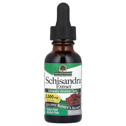 Nature's Answer Schisandra Extract, 2000mg - 30 ml.