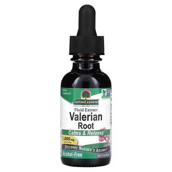 Nature's Answer Valerian Root, 1000mg - 30 ml.