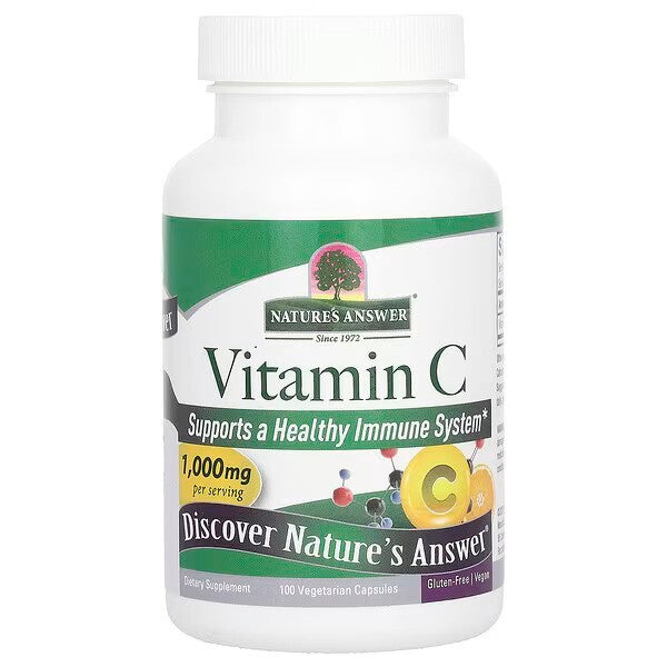 Nature's Answer Vitamin C, 1000mg - 100 vcaps