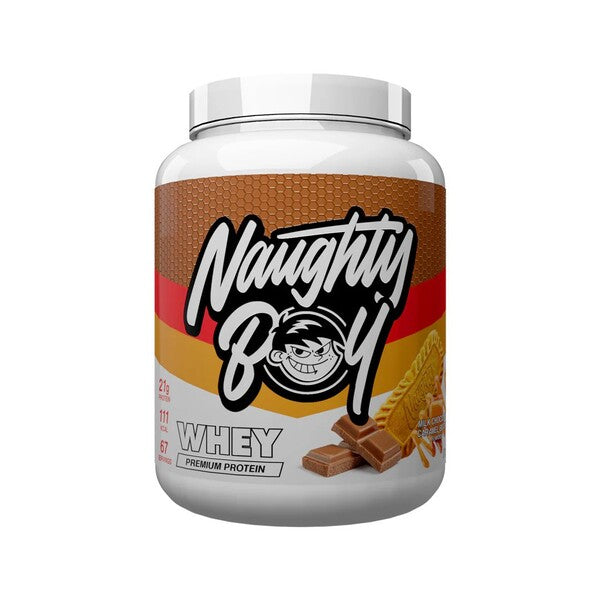 Naughty Boy Advanced Whey, Milk Chocolate Caramel Biscuit - 2010g