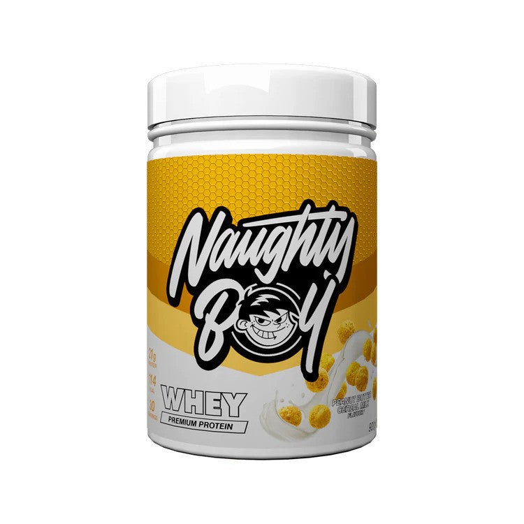 Naughty Boy Advanced Whey, Peanut Butter Cereal Milk - 900g