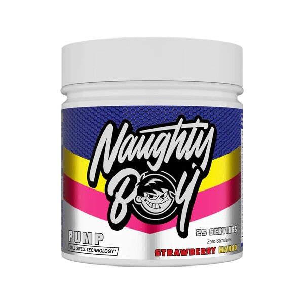 Naughty Boy Pump, Strawberry Mango - 400g
