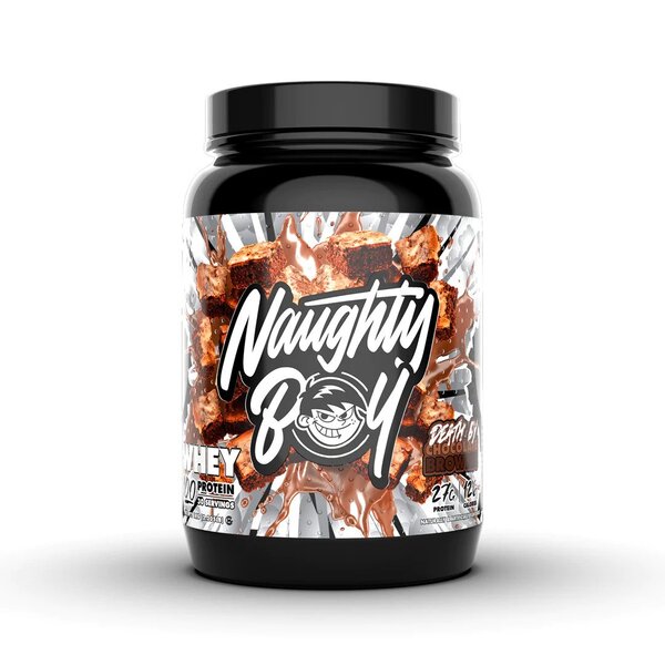 Naughty Boy Whey 100, Death by Chocolate Brownie - 1000g