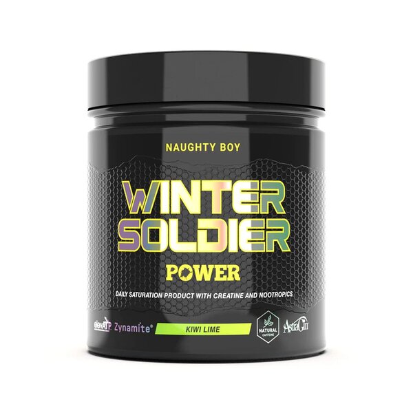 Naughty Boy Winter Soldier - Power, Kiwi Lime - 420g