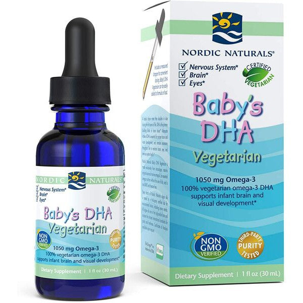Nordic Naturals Baby's DHA Vegetarian, 1050mg - 30 ml.