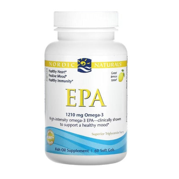 Nordic Naturals EPA, 1210mg Lemon - 60 softgels