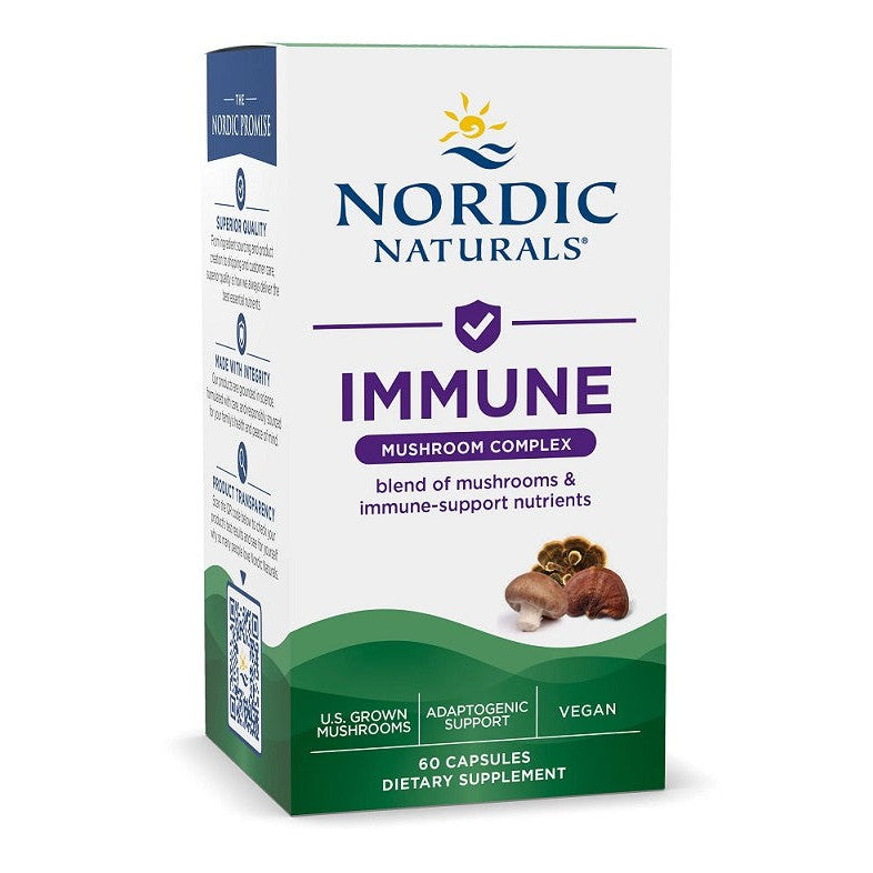 Nordic Naturals Immune Mushroom Complex - 60 vcaps