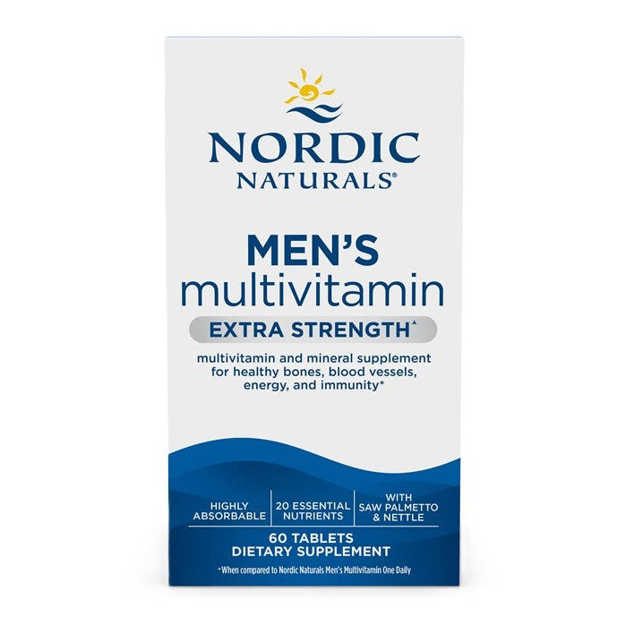 Nordic Naturals Men's Multivitamin Extra Strength - 60 tablets