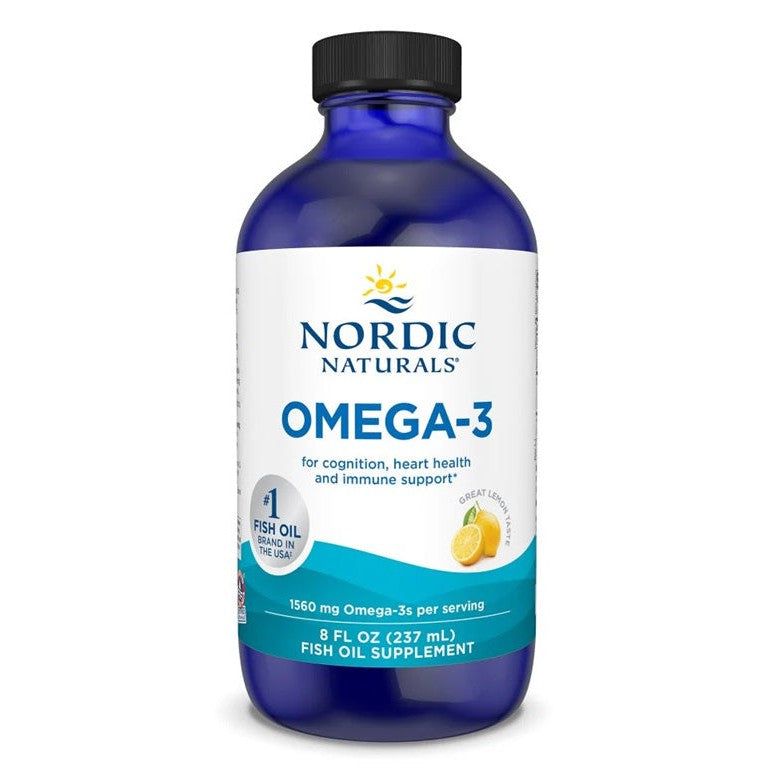 Nordic Naturals Omega-3, 1560mg Lemon - 237 ml.