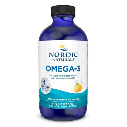 Nordic Naturals Omega-3, 1560mg Lemon - 237 ml.