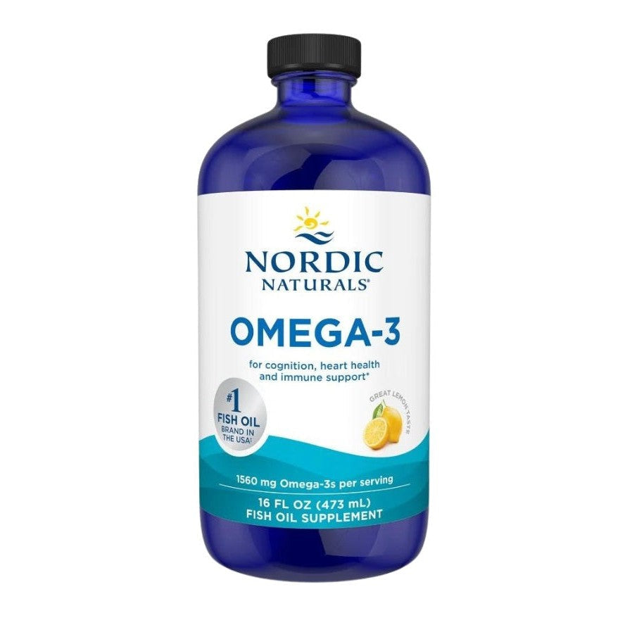 Nordic Naturals Omega-3, 1560mg Lemon - 473 ml.
