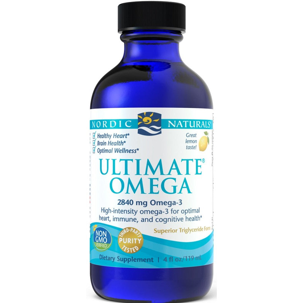 Nordic Naturals Ultimate Omega, 2840mg Lemon - 119 ml.