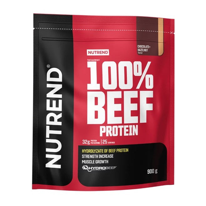 Nutrend 100% Beef Protein, Chocolate Hazelnut - 900g