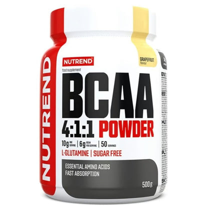 Nutrend BCAA 4:1:1 Powder, Grapefruit - 500g
