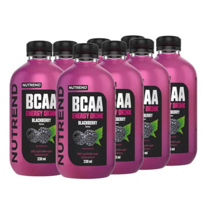 Nutrend BCAA Energy Drink, Blackberry - 8 x 330 ml.