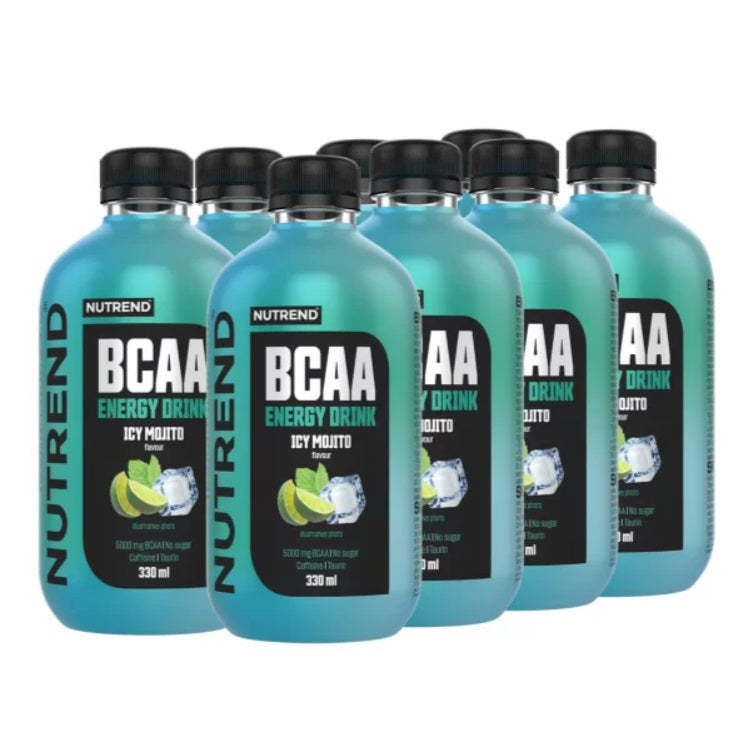 Nutrend BCAA Energy Drink, Icy Mojito - 8 x 330 ml.