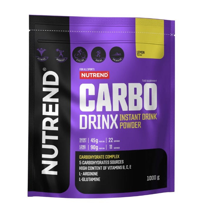Nutrend Carbodrinx, Lemon - 1000g