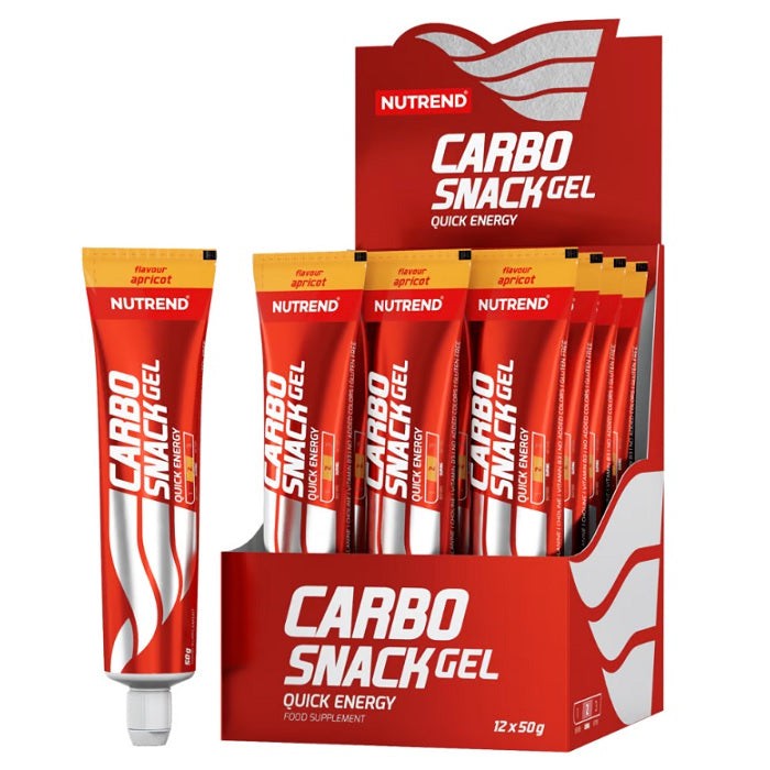 Nutrend Carbosnack Tube, Apricot - 12 x 50g