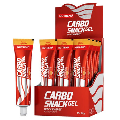Nutrend Carbosnack Tube, Apricot - 12 x 50g