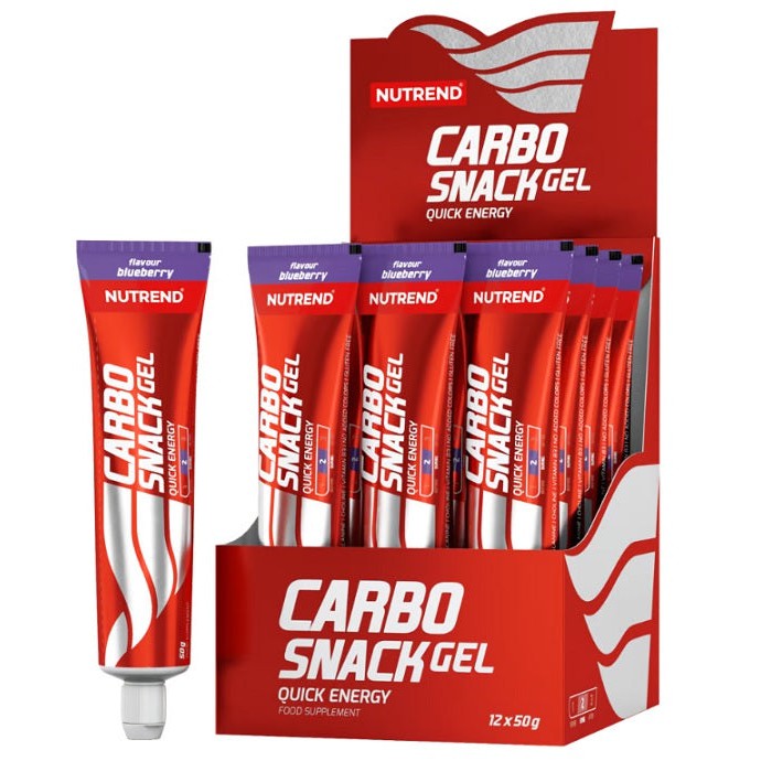Nutrend Carbosnack Tube, Blueberry - 12 x 50g