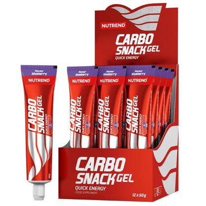 Nutrend Carbosnack Tube, Blueberry - 12 x 50g
