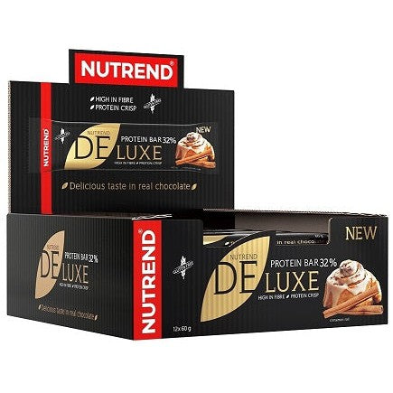 Nutrend Deluxe Protein Bar, Strawberry Cheesecake - 12 x 60g