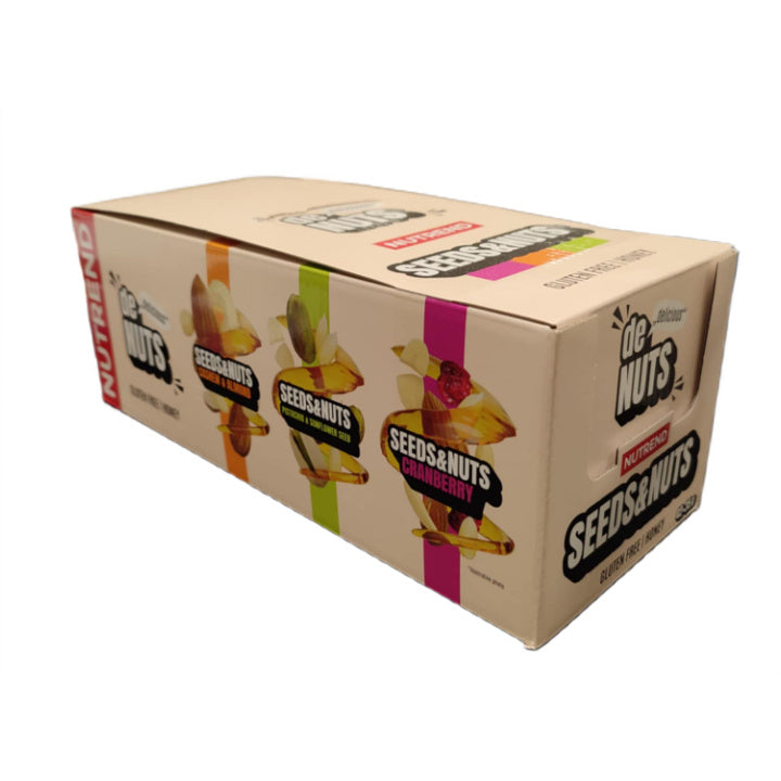 Nutrend Denuts Seeds & Nuts Bar, Pistachio & Sunflower Seed - 42 x 35g