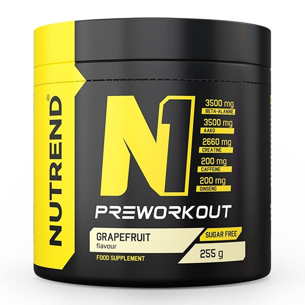 Nutrend N1 Pre-Workout, Grapefruit - 255g